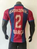 25-26 BAR Joint Edition Cactus Jack #2 BARCA Player Version Soccer Jersey*背后带名字号码