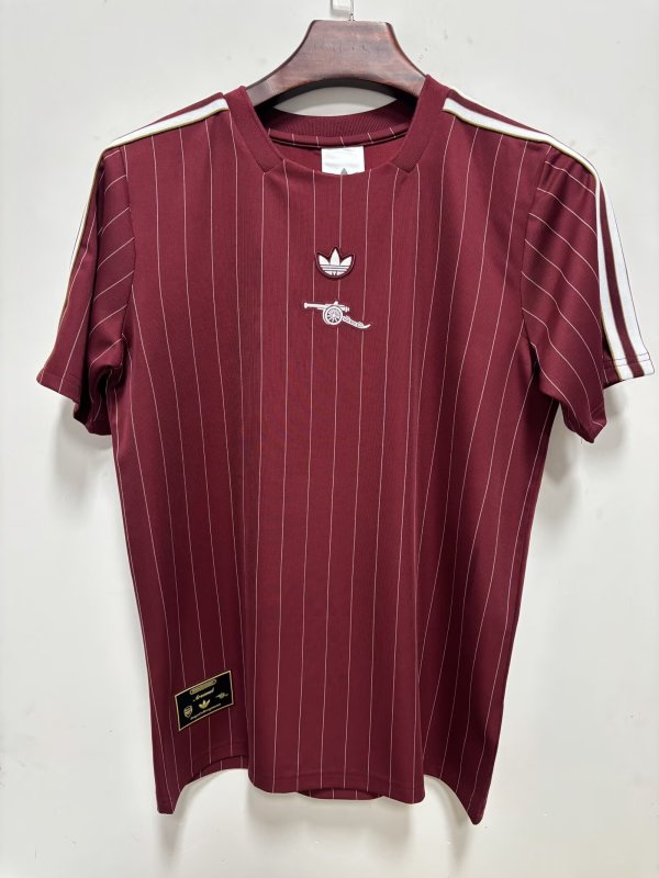 25-26 ARS Red Casual Special Edition Fans Soccer Jersey 1:1 Thai Quality