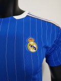 25-26 RMA Blue Special Edition Player Version Training Shirts 1:1 Thai Quality