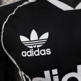 2025 AD Black Player Version Polo Short Sleeve 1:1 Thai Quality