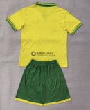 25-26 Norwich City Home Kids Soccer Jersey
