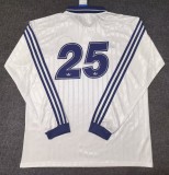 2025 AD Oasis Joint Edition #25 White Long Sleeve Polo Short Sleeve