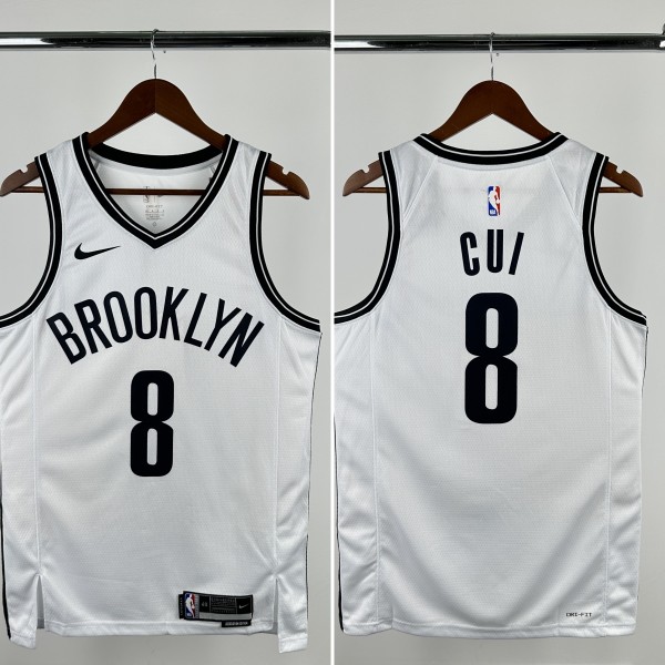 24-25 NETS  Top Quality Hot Pressing NBA Jersey