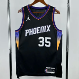 25-26 SUNS DURANT #35 Black Top Quality Hot Pressing NBA Jersey