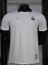 25-26 Argentina White Casual Version Player Version Soccer Jersey