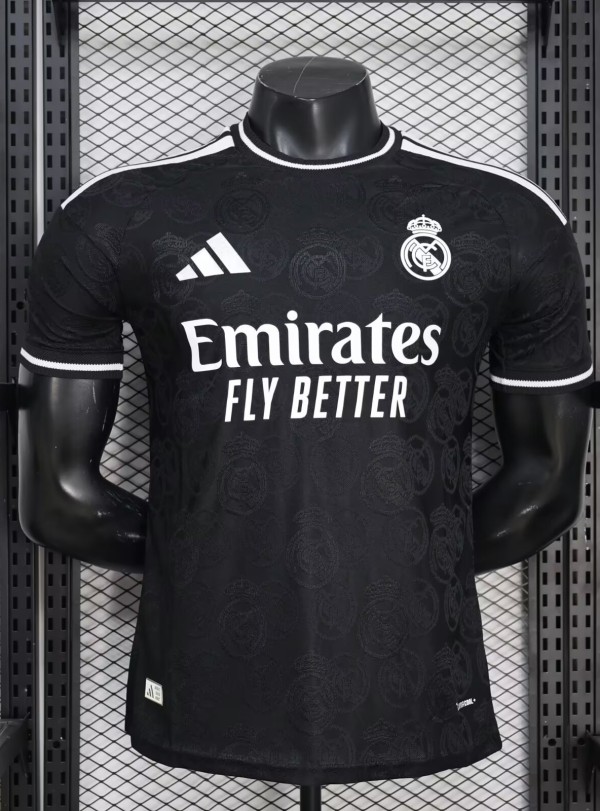2026 RMA Black Special Edition Player Version Soccer Jersey