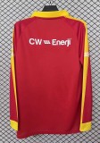 25-26 Galatasaray Red Long Sleeve Fans Soccer Jersey (长袖)