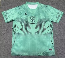 2026 Brazil Green GoalKeeper Fans Soccer Jersey