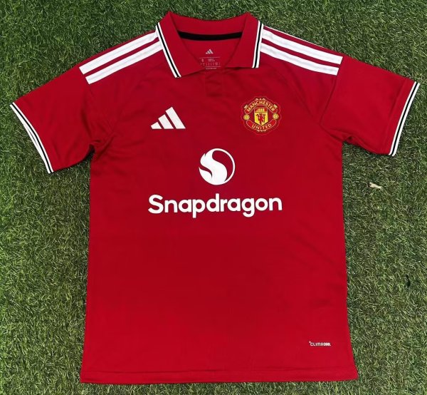 26-27 Man Utd Home Fans Soccer Jersey