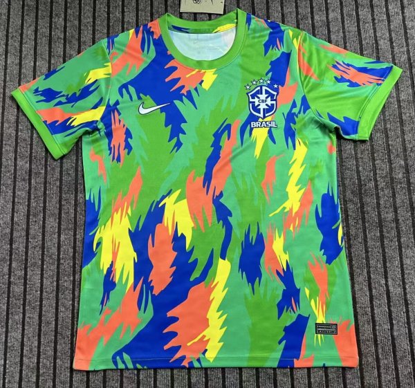 25-26 Brazil Green Special Edition Training shirts