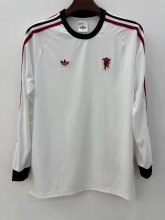 26-27 Man Utd White Long Sleeve Training shirts