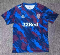 25-26 Rangers Blue Fans Training Shirts