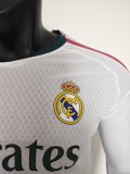 2026 RMA Home Long Sleeve Player Version Soccer Jersey (长袖球员)