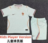 2026 World Cup France Away Player Version Kids Soccer Jersey(球员童装)