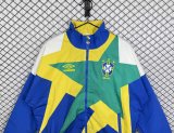 1993-1994 Brazil Retro Windbreaker