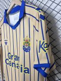 26-27 Las Palmas Retro Version Fans Soccer Jersey