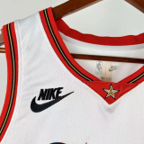 25-26 76ERS MAXEY #0 White Top Quality Hot Pressing NBA Jersey (V领)