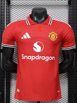 26-27 Man Utd Home Player Version Soccer Jersey