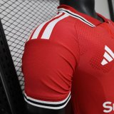 26-27 Man Utd Home Player Version Soccer Jersey