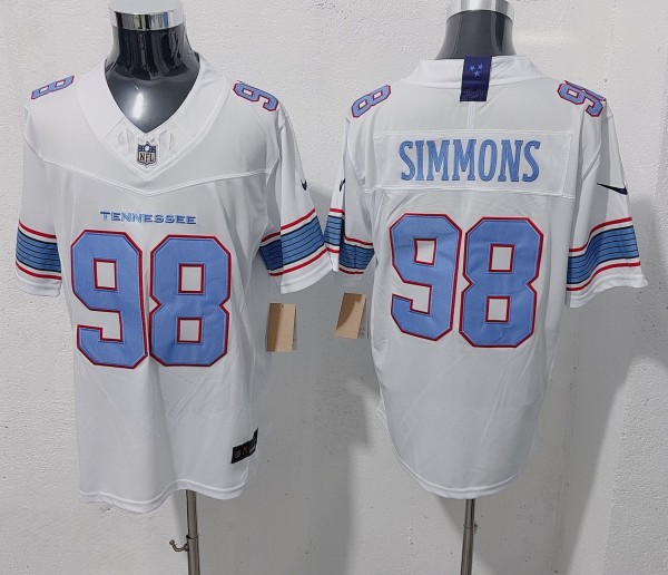 2026 NFL Tennessee Titans New Pattern Jersey