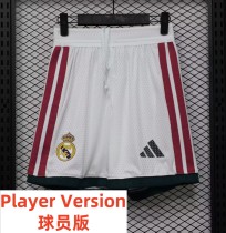 26-27 RMA Home Player Version Shorts Pants (球员短裤)