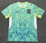 2026 Portugal Green GoalKeeper Fans Soccer Jersey