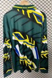 1994 World Cup Brazil GoalKeeper Long sleeves Retro Soccer Jersey 
