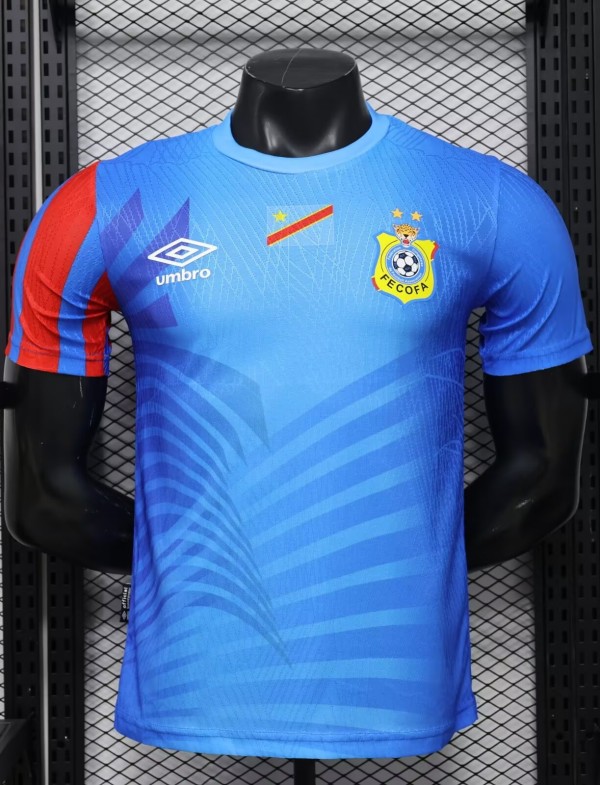 26-27 Congo Blue Special Edition Player Version Soccer Jersey