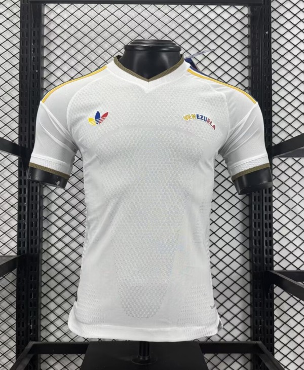 2026 Venezuela Away Player Version Soccer Jersey