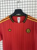 26-27 Belgium Red Casual Version Training Shirts