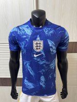 2026 England Blue GoalKeeper Player Version Soccer Jersey