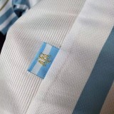 1998 Argentina Home Retro Soccer Jersey