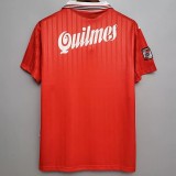 1995-1996 River Plate Away Red Retro Soccer Jersey