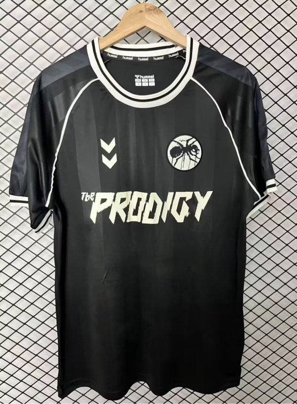 26-27 The Prodigy x Hummel Black Limited Edition Fans Soccer Jersey