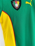 1998 Cameroon Home Retro Soccer Jersey