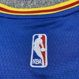 Warriors WIGGINS #22 Blue 75th Anniversary Retro NBA Jersey