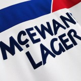 1994 Rangers Away White Retro Soccer Jersey