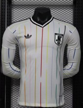2026 World Cup Japan Away Long Sleeve Player Version Soccer Jersey*长袖球员