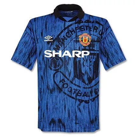 1992-1993 Man Utd Away Retro Soccer Jersey