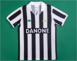 1992-1994 JUV Home Retro Soccer Jersey