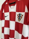 2018 Croatia Home Retro Soccer Jersey