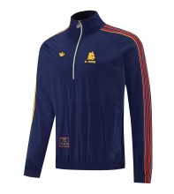 26-27 Roma New Pattern Half Pull Windbreaker