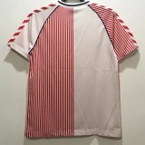 1986 Denmark Away Retro Soccer Jersey