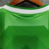 1990 Germany Away Green Retro Soccer Jersey