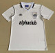 2001 Santos FC Home White Retro Soccer Jersey