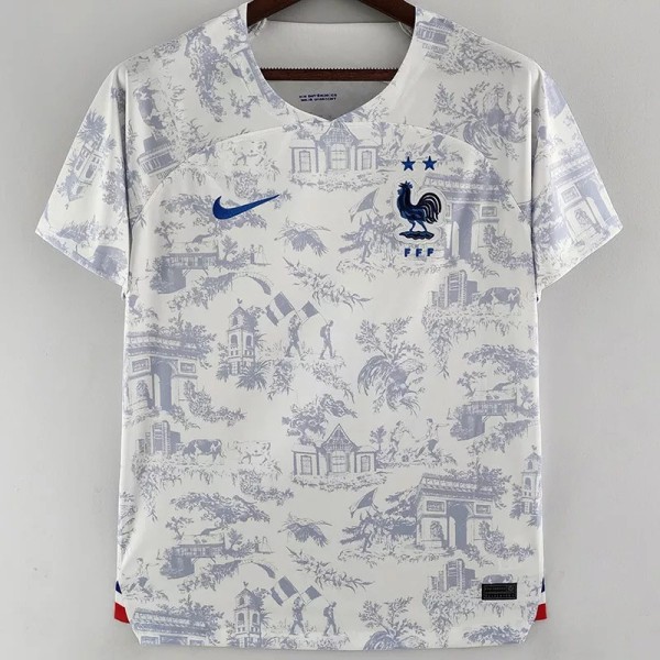 22-23 France Away Fans Version Soccer Jersey