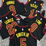 CLEVELAND LOVE # 0 Black Top Quality Hot Pressing NBA Jersey