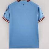 22-23 Man City Home 1:1 Fans Soccer Jersey