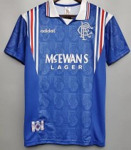 1996-1997 Rangers Home Retro Soccer Jersey