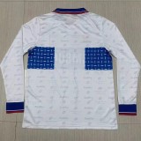 1996 Universidad Catolica Home Retro Long Sleeve Soccer Jersey